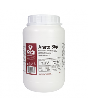 SIO-2® Aneto Slip White Porcelain, 3.5 L